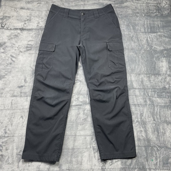 Under Armour Other - Under Armour Men's 34x30 Black Storm Tactical Patrol Pants Cargo Pockets Ripstop